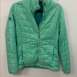 Marmot Teal Quilted Jacket